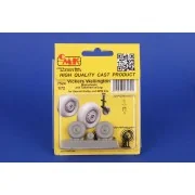 Vickers Wellington Mainwheels and Tailwheel w/Leg for Special Hobby...