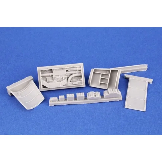 F-111A Open Electronics Boxes for Italeri, 1/72 - CMK 129-7526 F-111A Open Electronics Boxes for Italeri, 1/72 - CMK 129-7526