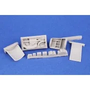F-111A Open Electronics Boxes for Italeri, 1/72 - CMK 129-7526 F-111A Open Electronics Boxes for Italeri, 1/72 - CMK 129-7526