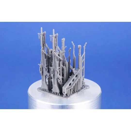 M60D with Sagami Mount (2 pcs.) for UH-1B Huey for Trumpeter, 1/35 ...