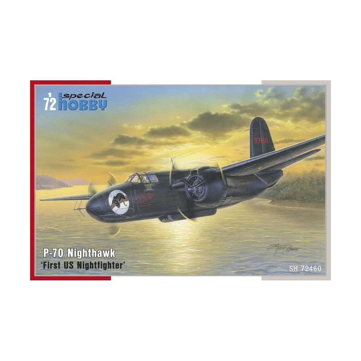 P-70 Nighthawk 'First US Nightfighter', 1/72 - Special Hobby 100-SH...