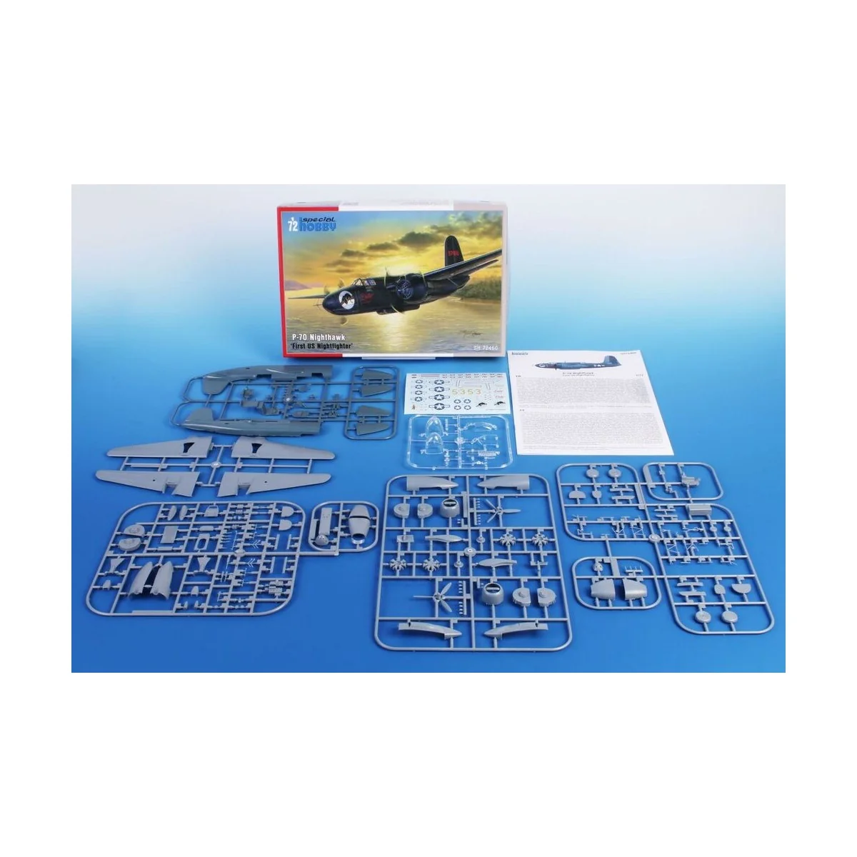 P-70 Nighthawk 'First US Nightfighter', 1/72 - Special Hobby 100-SH...