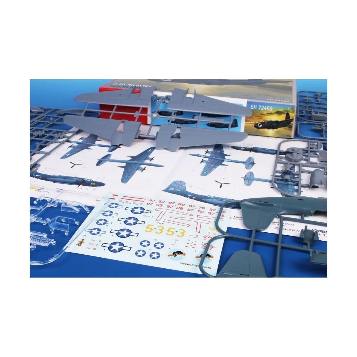 P-70 Nighthawk 'First US Nightfighter', 1/72 - Special Hobby 100-SH...