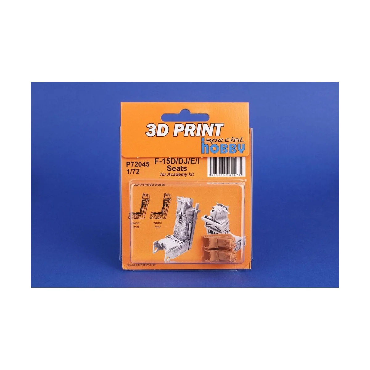 F-15D/DJ/E/I Seats for Academy - Special Hobby 129-P72045