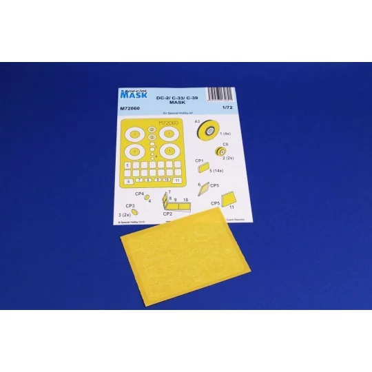 Dc-2/C-33/C-39 MASK - Special Hobby 100-M72060