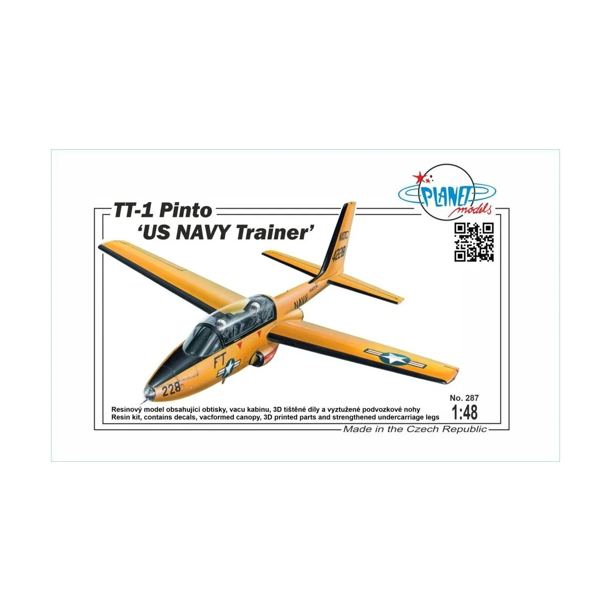 TT-1 Pinto 'US NAVY Trainer', 1/48 - Planet Models 129-PLT287