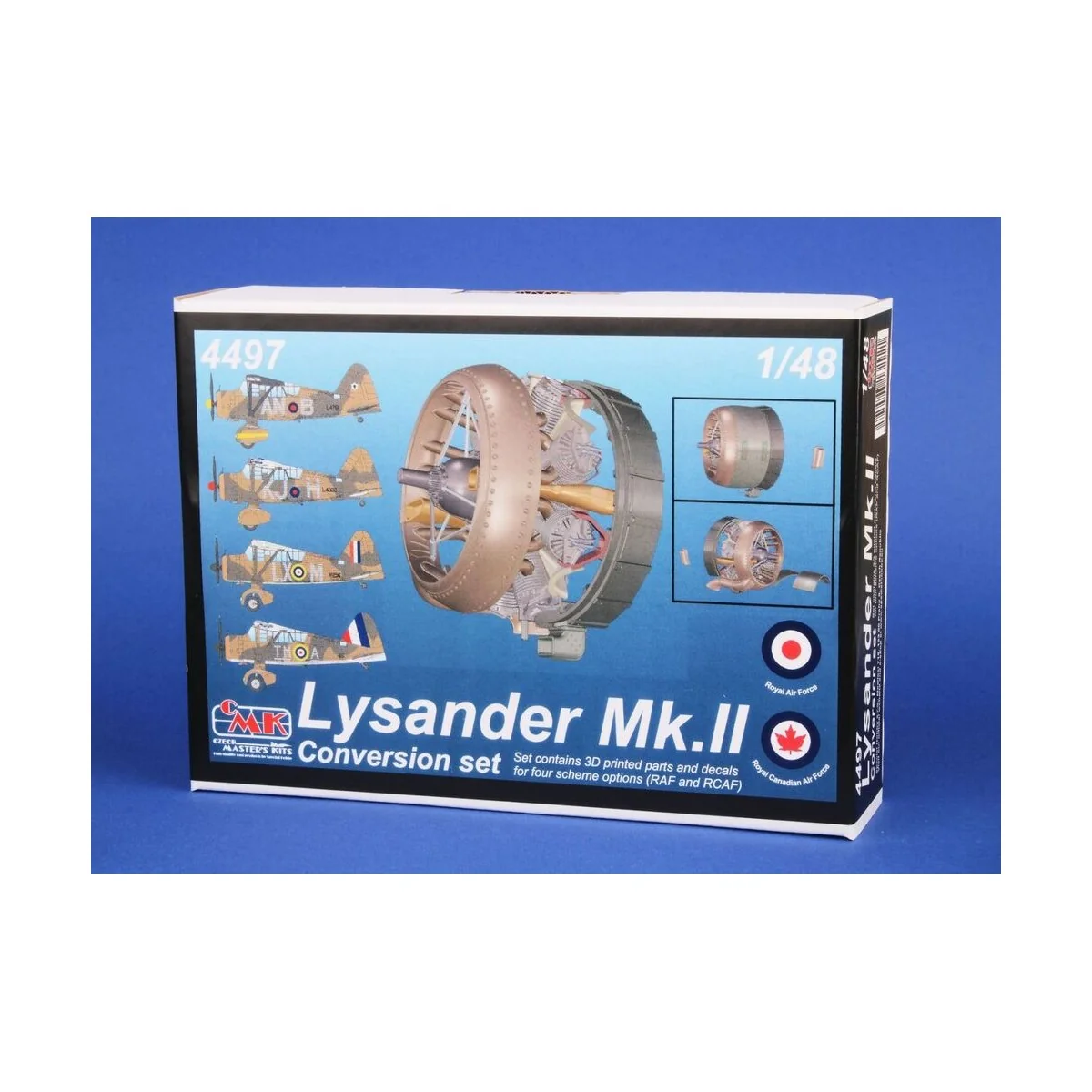 Lysander Mk.II (Perseus Engine) Conversion Set for Airfix, 1/48 - C...