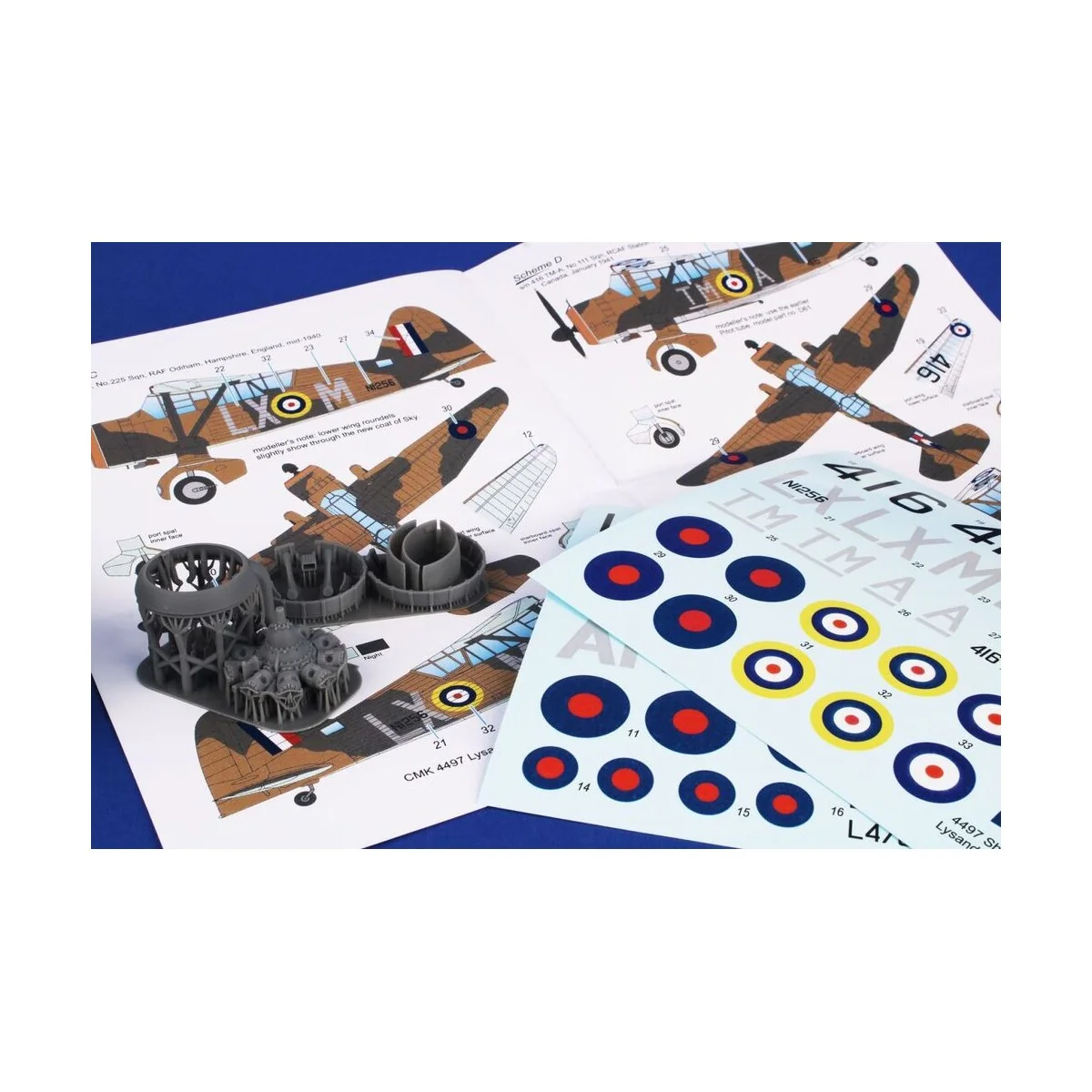 Lysander Mk.II (Perseus Engine) Conversion Set for Airfix, 1/48 - C...