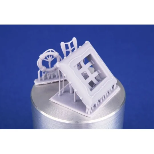 Kriegsfischkutter Life Raft / Rettungsfloss, 1/72 - CMK 129-N72047