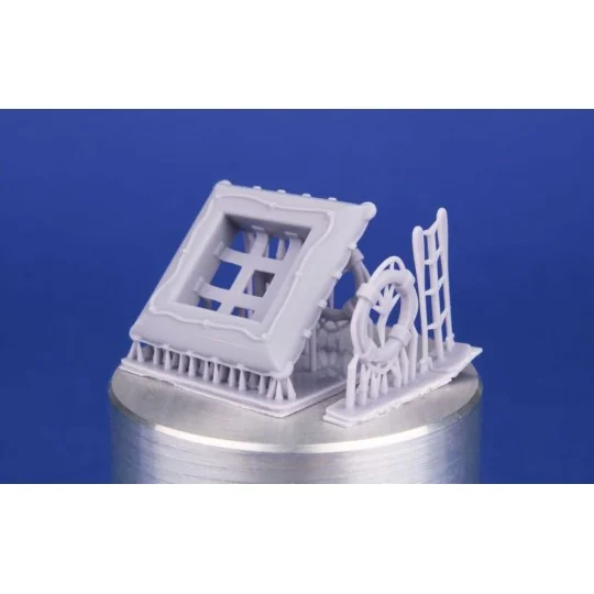 Kriegsfischkutter Life Raft / Rettungsfloss - CMK 129-N72047