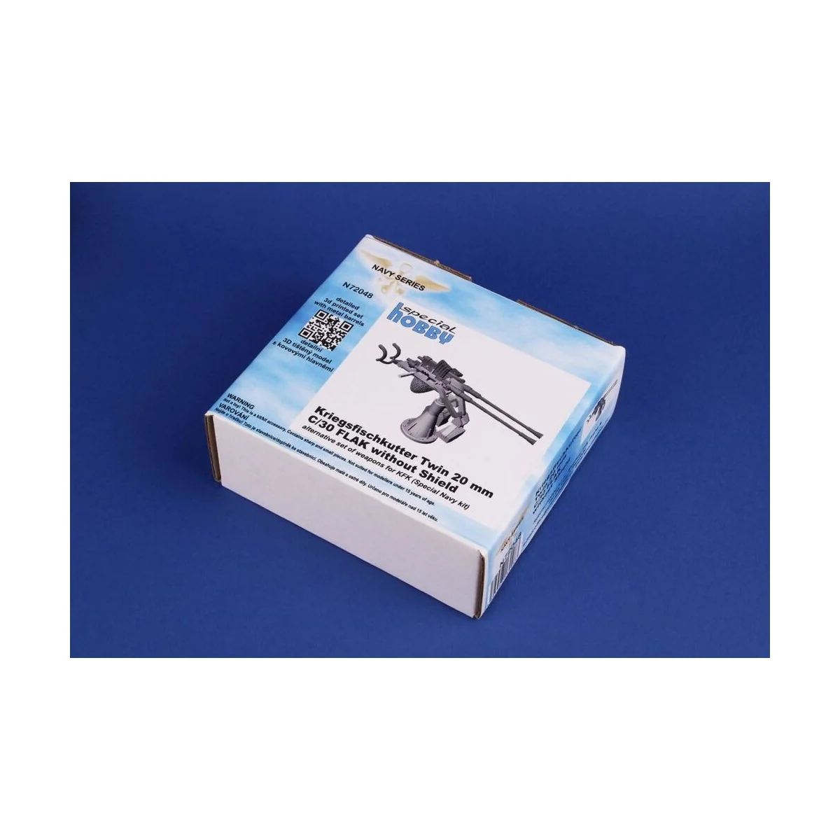 Kriegsfischkutter Twin 20 mm C/30 FLAK without Shield, 1/72 - CMK 1...