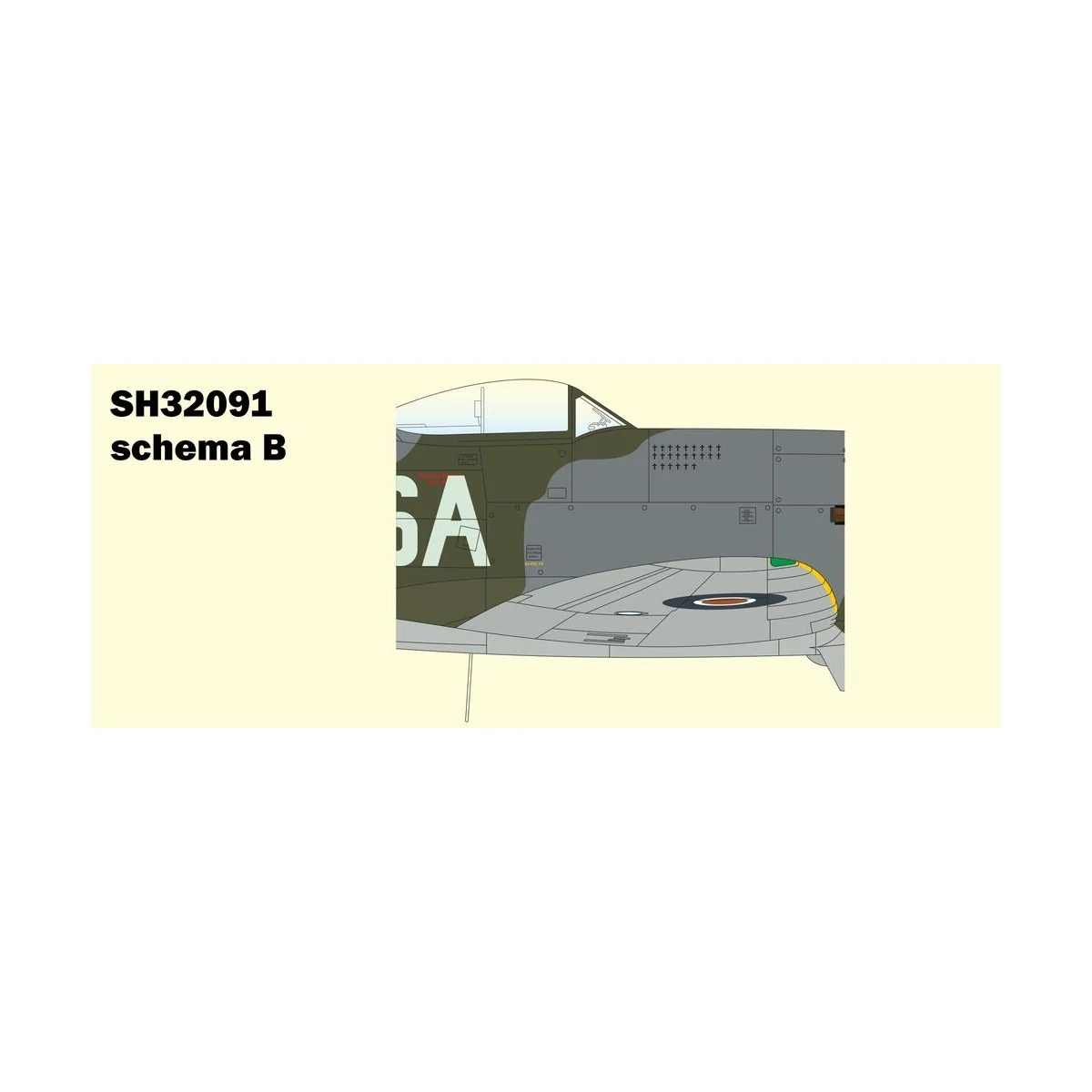 Tempest Mk.V 'Doodle-bug Hunters', 1/32 - Special Hobby 100-SH32091 Tempest Mk.V 'Doodle-bug Hunters', 1/32 - Special Hobby 100-SH32091