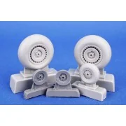 Dornier Do 217 Wheels Correction Set for ICM - CMK 129-4499