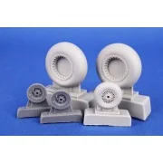 Dornier Do 217 Wheels Correction Set for ICM - CMK 129-4499