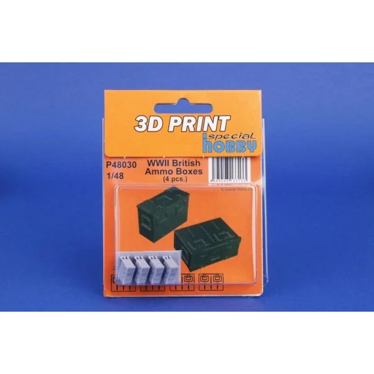 WWII British Ammo Boxes - CMK 129-P48030