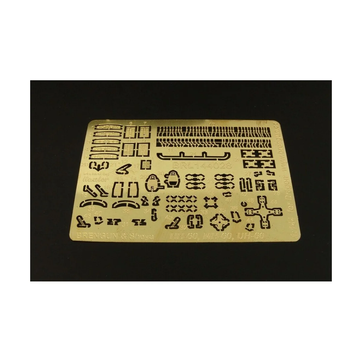 Blackhawk HH-60, MH-60, UH-60, 1/144 - Brengun BRL144029