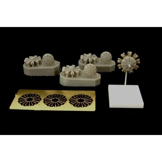 engine BMW 132 (3 pcs), 1/144 - Brengun BRL144039