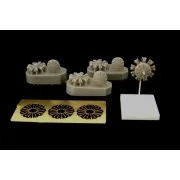 engine BMW 132 (3 pcs), 1/144 - Brengun BRL144039