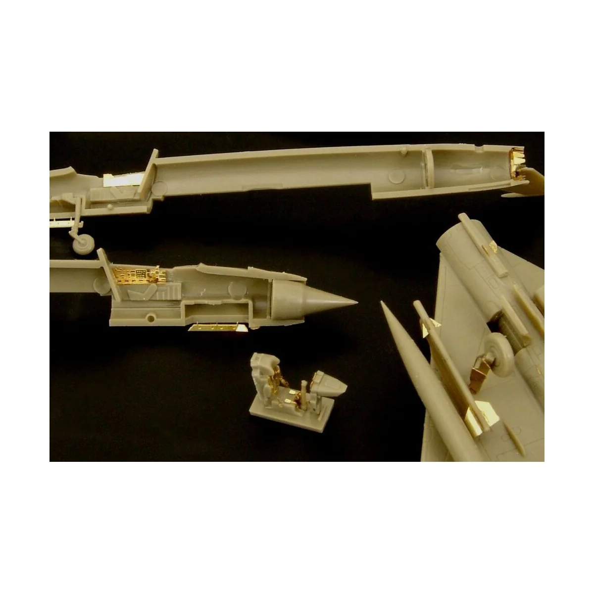 Mig-21 MF-MFN (Eduard 4425-7106), 1/144 - Brengun BRL144040