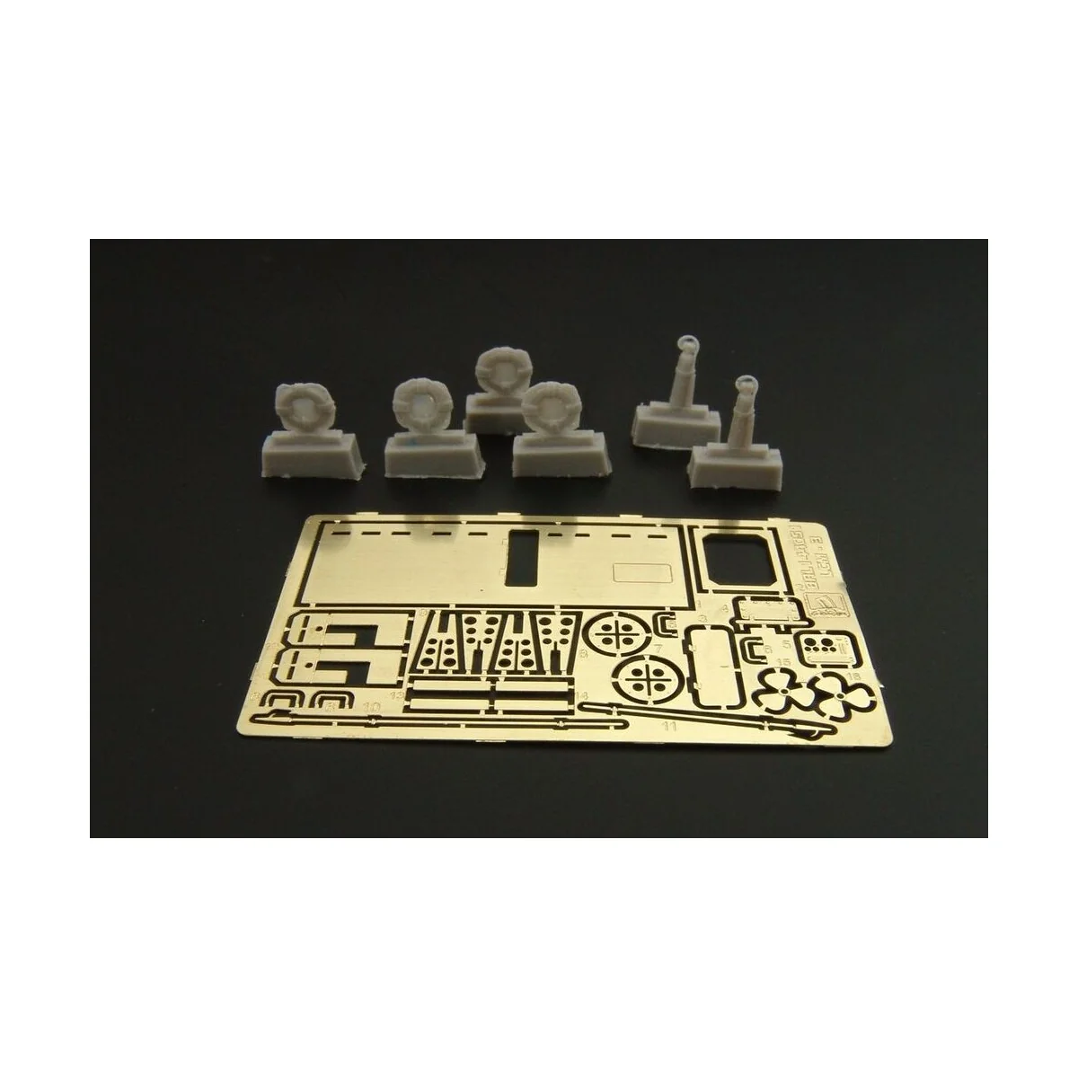 US LCM 3 detail set (Trumpeter), 1/144 - Brengun BRL144051