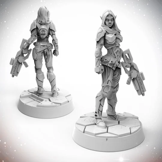Masters of the Universe Miniatures: ELF OPERATIVE - Archon Studio P...