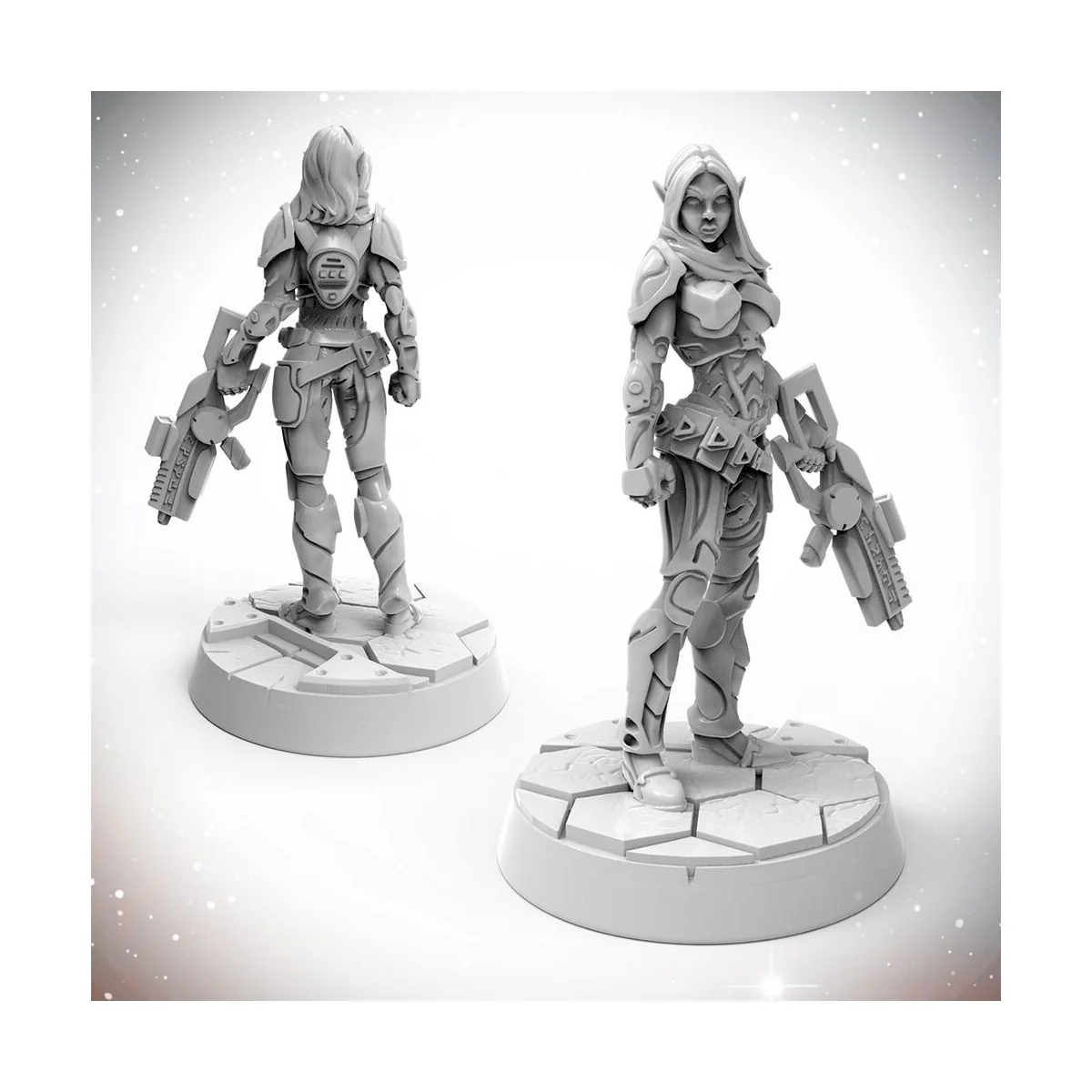 Masters of the Universe Miniatures: ELF OPERATIVE - Archon Studio P...
