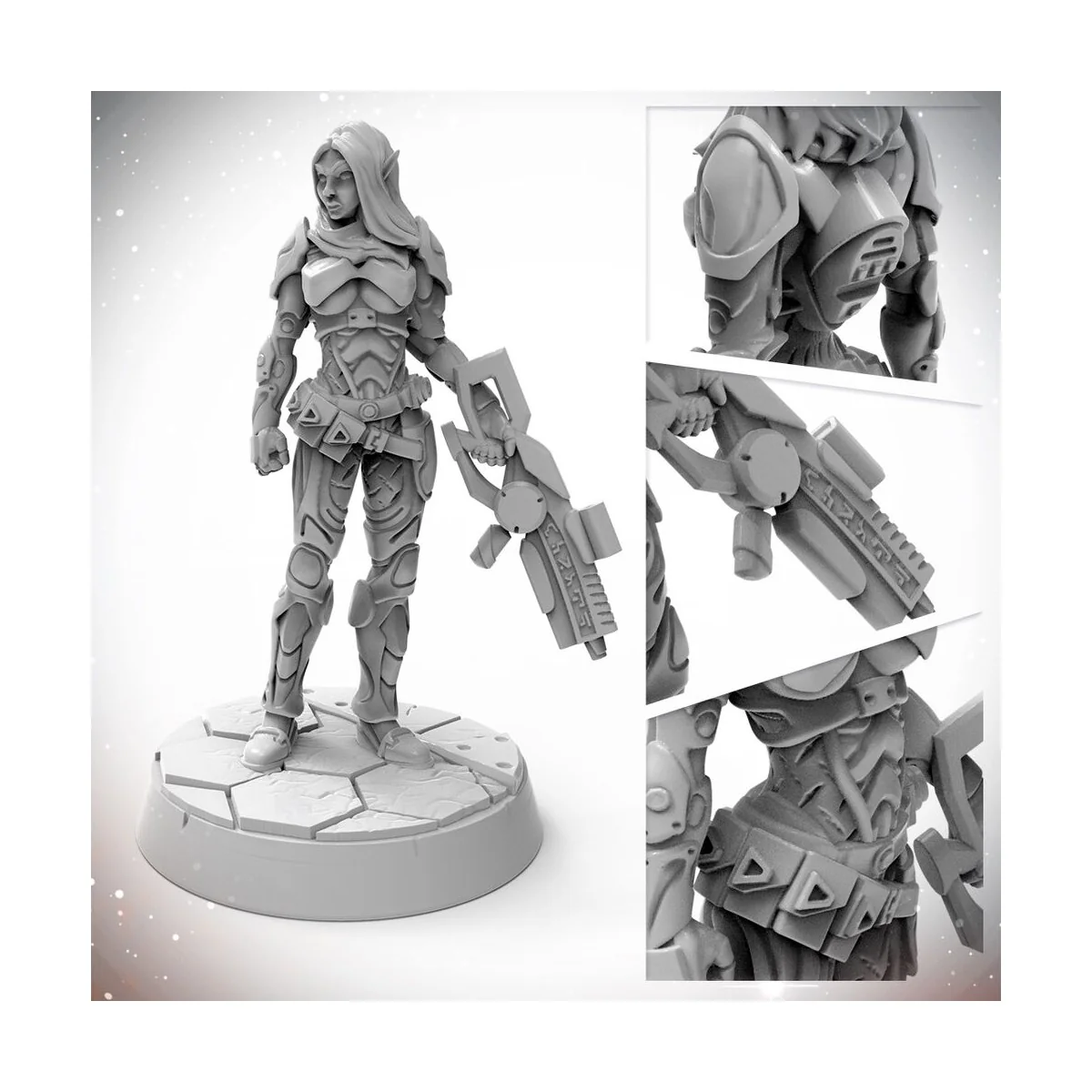 Masters of the Universe Miniatures: ELF OPERATIVE - Archon Studio P...