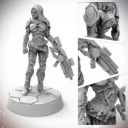 Masters of the Universe Miniatures: ELF OPERATIVE - Archon Studio P...