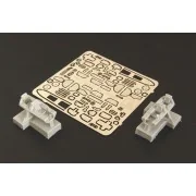 Me 262B Schwalbe 2sets (Eduard), 1/144 - Brengun BRL144066