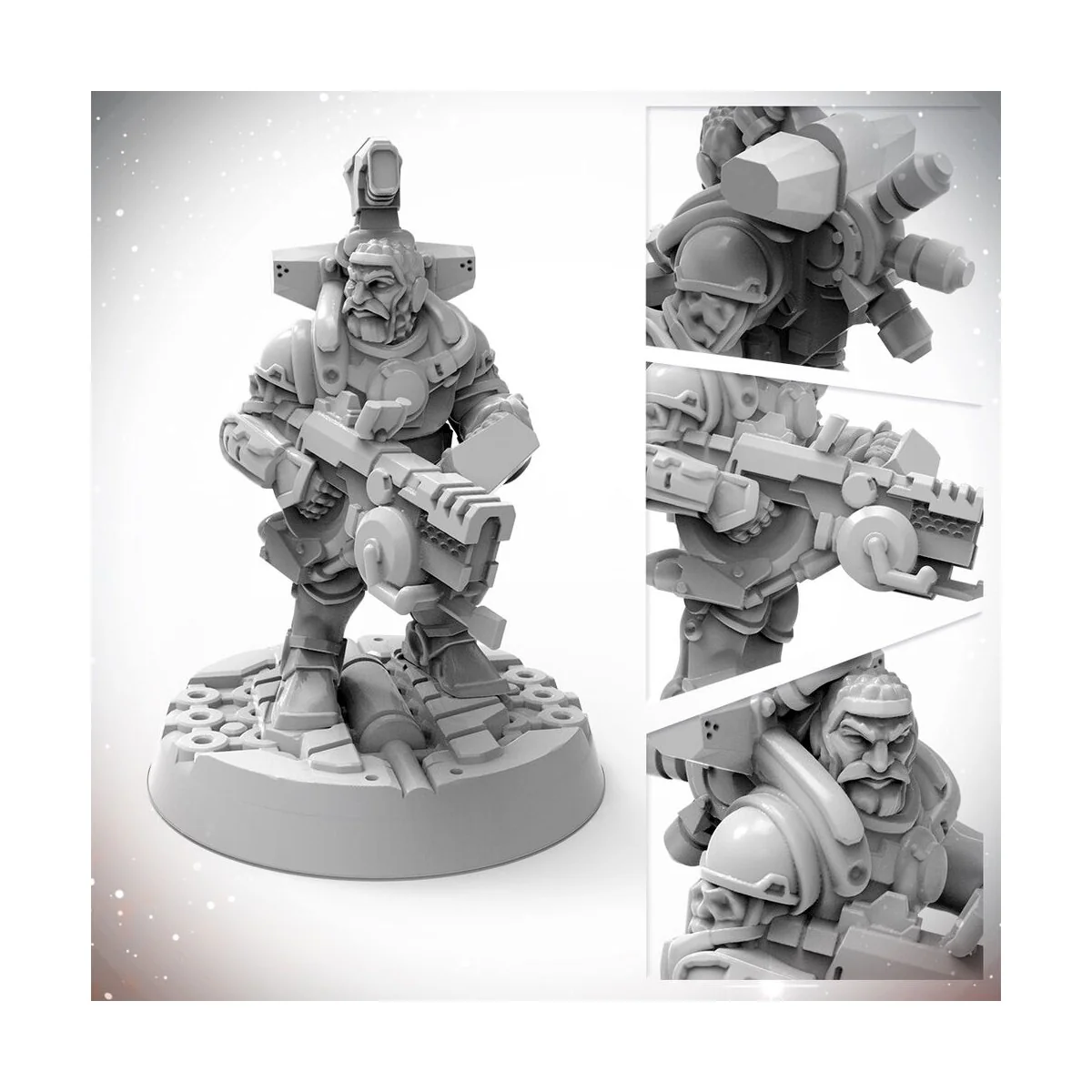 Masters of the Universe Miniatures: DWARF SOLDIER - Archon Studio P...
