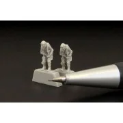 German pilot WWII (two pieces), 1/144 - Brengun BRL144081