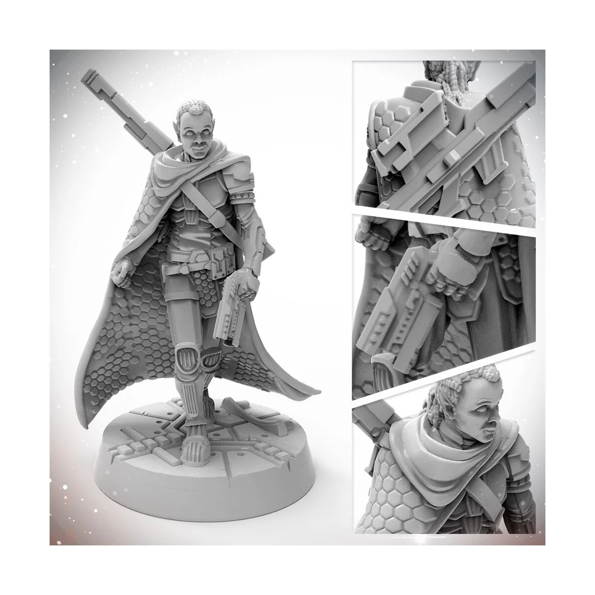Masters of the Universe Miniatures: HALF - ELF OPERATIVE - Archon S...