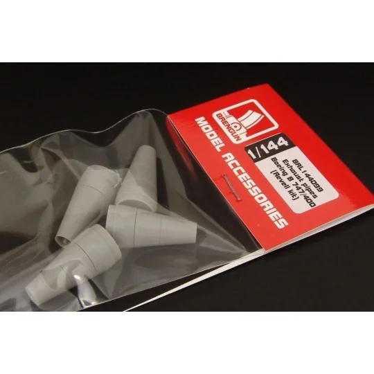 Exhaust nozzle B 747-400 (Revell), 1/144 - Brengun BRL144099