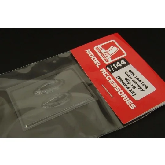 Vacu canopy Mig-15 (Eduard kit), 1/144 - Brengun BRL144108