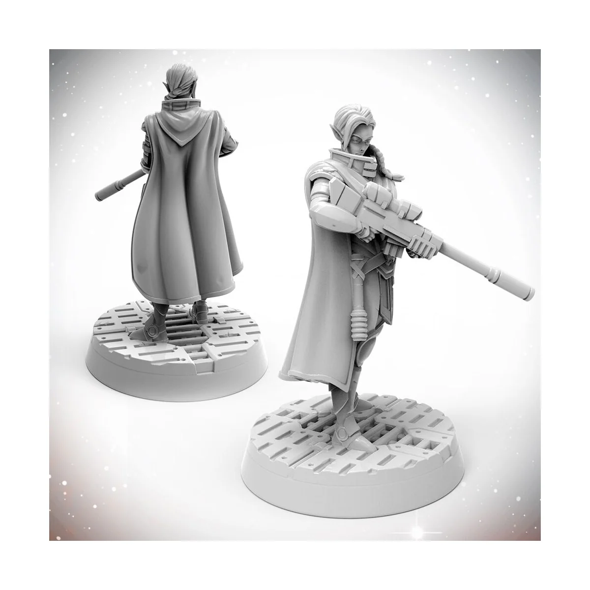 Masters of the Universe Miniatures: HALF - ELF STEWARD - Archon Stu...