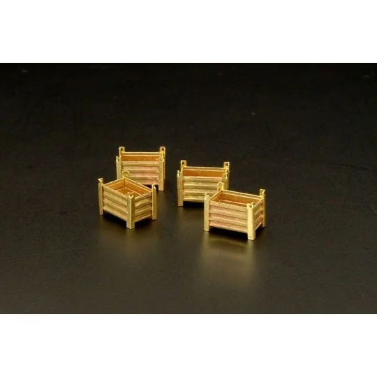 steel containers (4 pieces), 1/144 - Brengun BRL144111