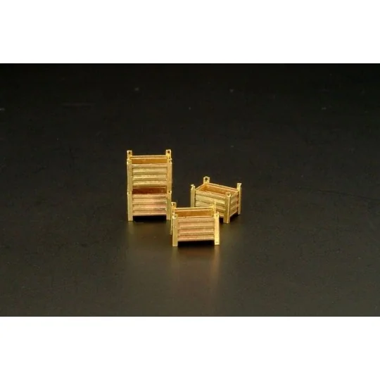 steel containers (4 pieces), 1/144 - Brengun BRL144111