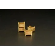 steel containers (4 pieces), 1/144 - Brengun BRL144111