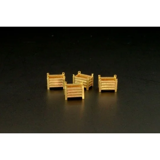 steel containers (4 pieces), 1/144 - Brengun BRL144111