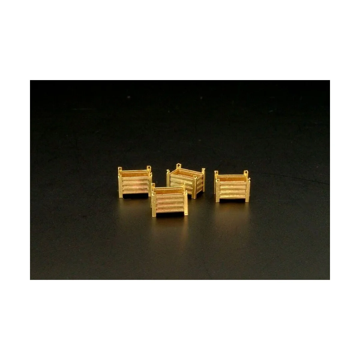 steel containers (4 pieces), 1/144 - Brengun BRL144111