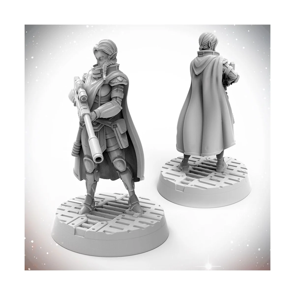 Masters of the Universe Miniatures: HALF - ELF STEWARD - Archon Stu...