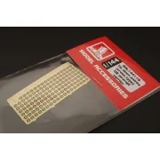 Tie down points (star type) US aircraft carrier, 1/144 - Brengun BR...