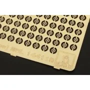 Tie down points (cross type) US aircraft carrier, 1/144 - Brengun B... Tie down points (cross type) US aircraft carrier, 1/144 - Brengun B...