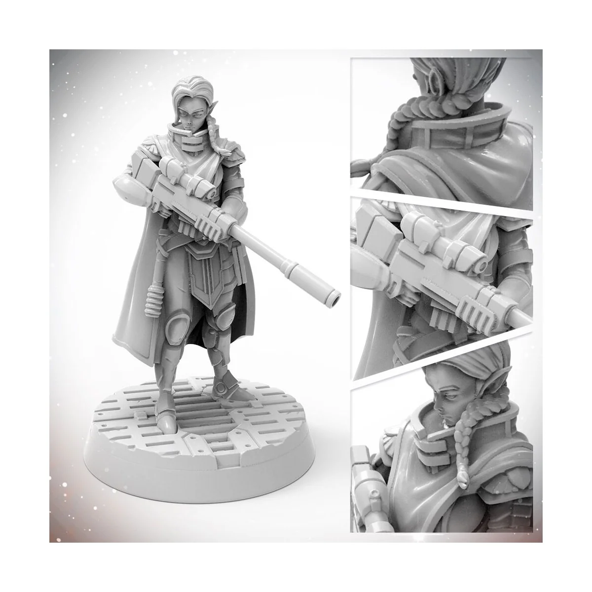 Masters of the Universe Miniatures: HALF - ELF STEWARD - Archon Stu...