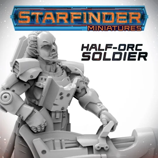 Masters of the Universe Miniatures: HALF - ORC SOLDIER - Archon Stu...
