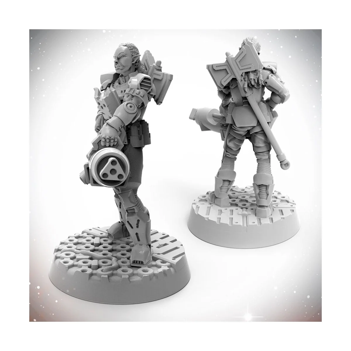 Masters of the Universe Miniatures: HALF - ORC SOLDIER - Archon Stu...
