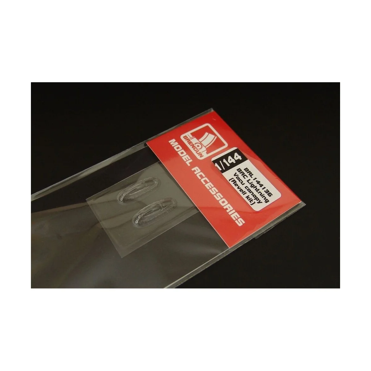 BAC Lightning Vacu Canopy (Revell kit), 1/144 - Brengun BRL144136