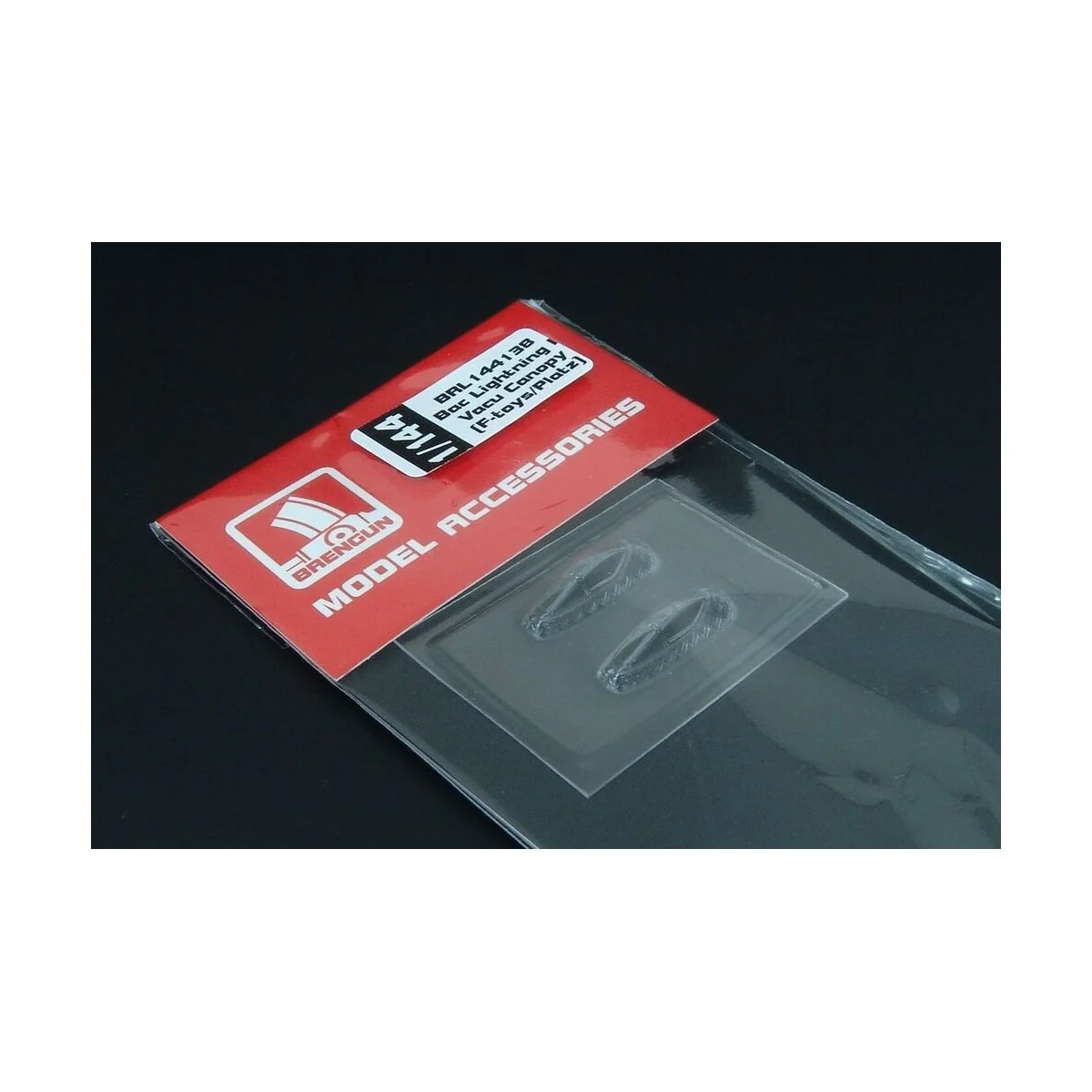 Bac Lightning II Vacu Canopy(F-toys-Platz), 1/144 - Brengun BRL144138
