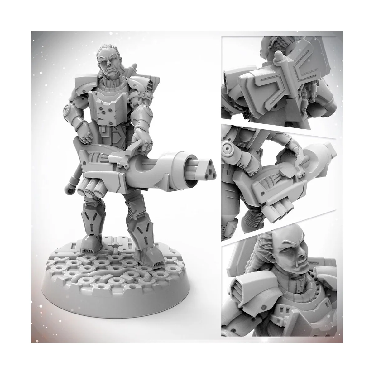 Masters of the Universe Miniatures: HALF - ORC SOLDIER - Archon Stu...
