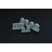 C-130 Hercules wheels, 1/144 - Brengun BRL144140